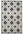 County Geo Chequer Indoor/Outdoor Rug | Versatile Home Decor