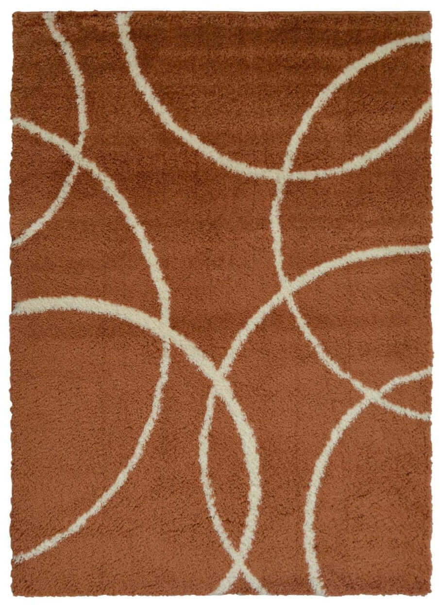 Snug Bubbles Shaggy Rug | Geometric Design | The Rugs