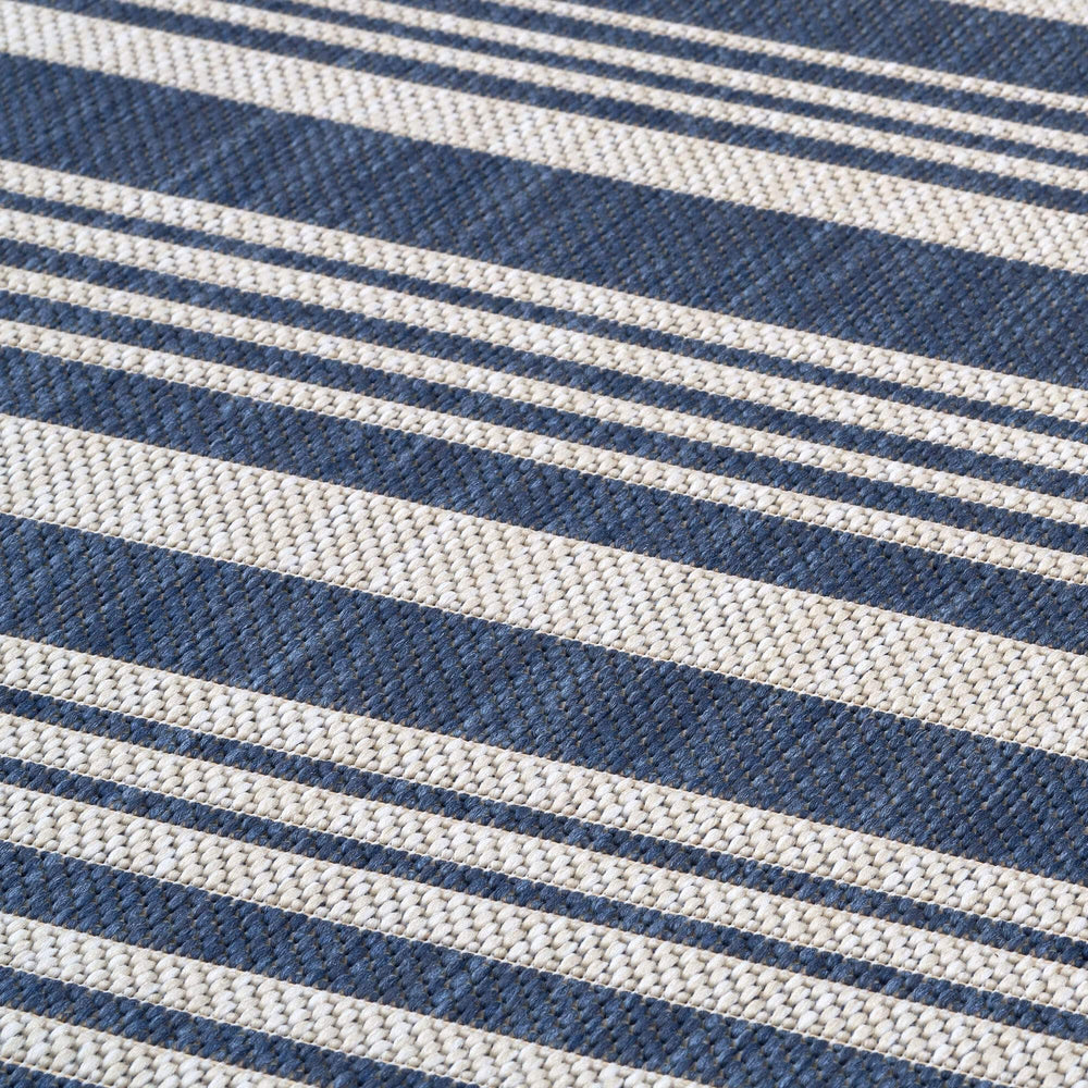 Ecology Collection Outdoor Rugs in Blue | 300blu - The Rugs