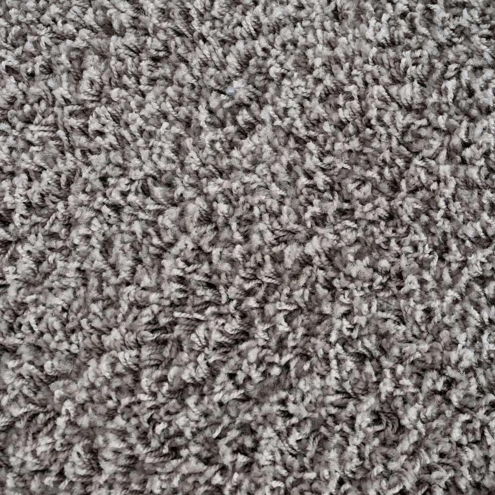 The Rugs Area Rug - Modern Luxury Shaggy Rug Solid Grey