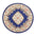 Shensi Navy Medallion Rug | Traditional Hand-Tufted Wool Rug
