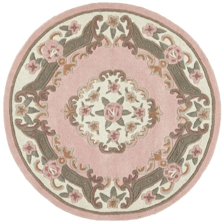 Shensi Pink Medallion Rug