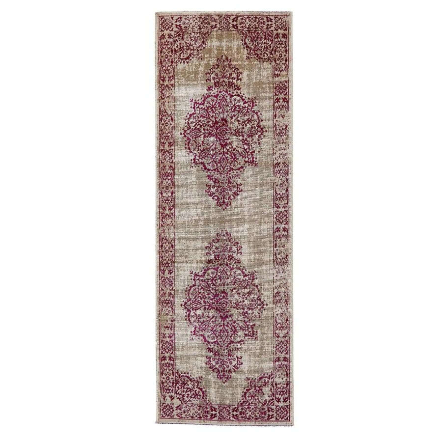 Saville Grey/Raspberry Vintage Rug