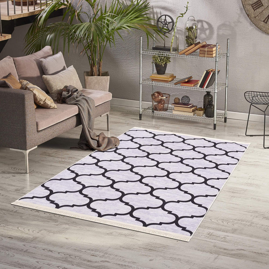 Machine Washable Moroccan Design Rug | The Rugs