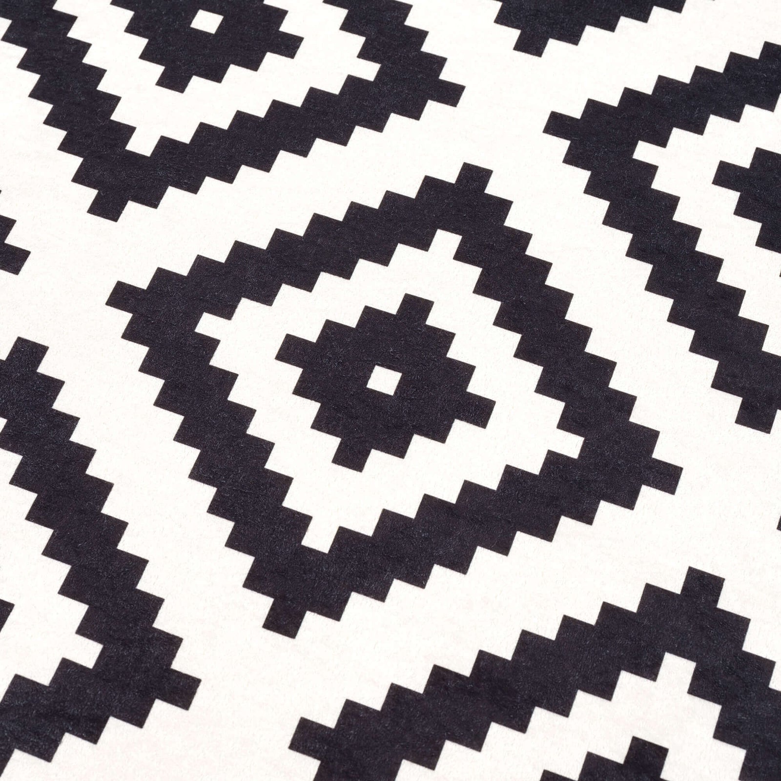 Machine Washable Black &amp; White Rug and Mat | The Rugs