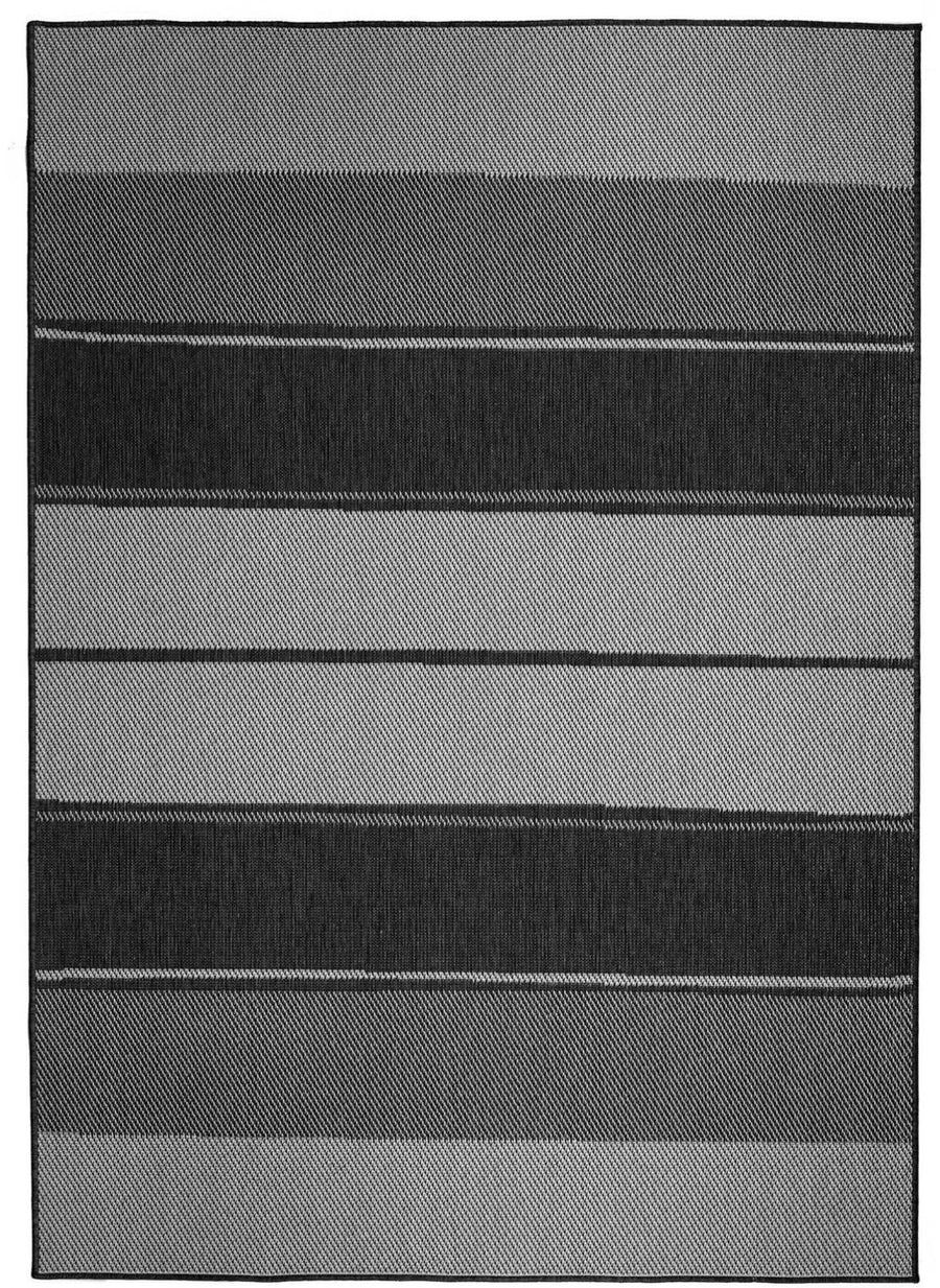 Tonal Stripes Reversible Outdoor Rug | Versatile & Durable