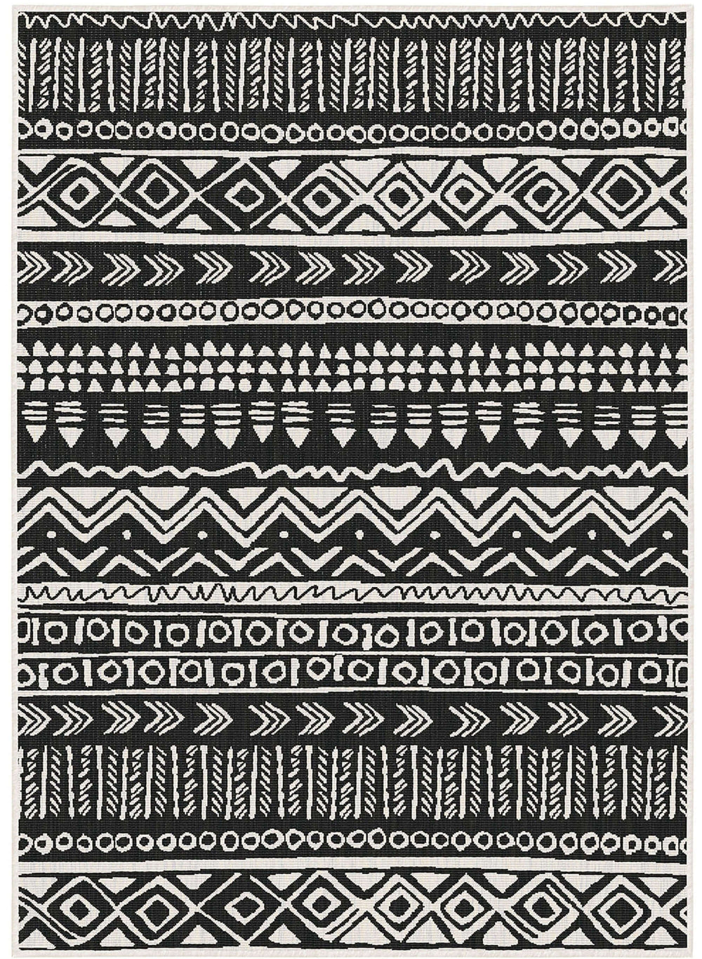 Aztec Design Tribal Outdoor Rug