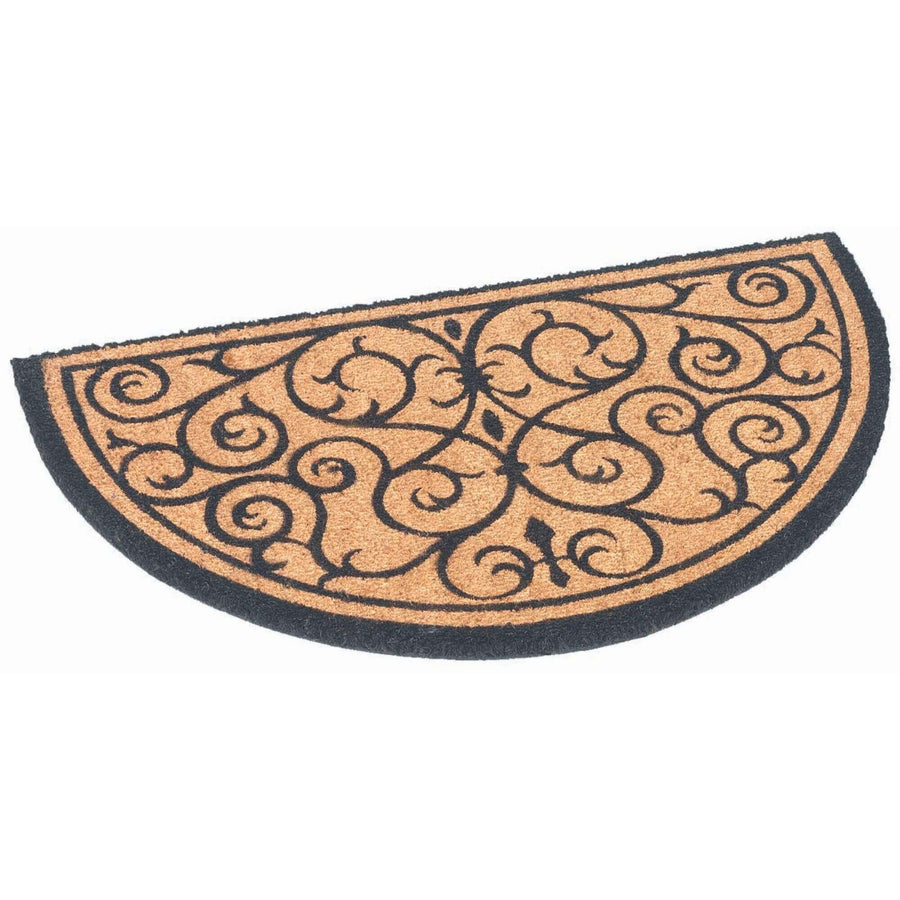 Coir Doormat Half Moon & Rectangle Shape