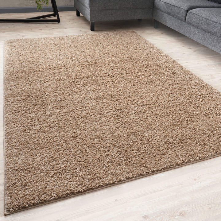 Myshaggy Collection Rugs Solid Design | Beige