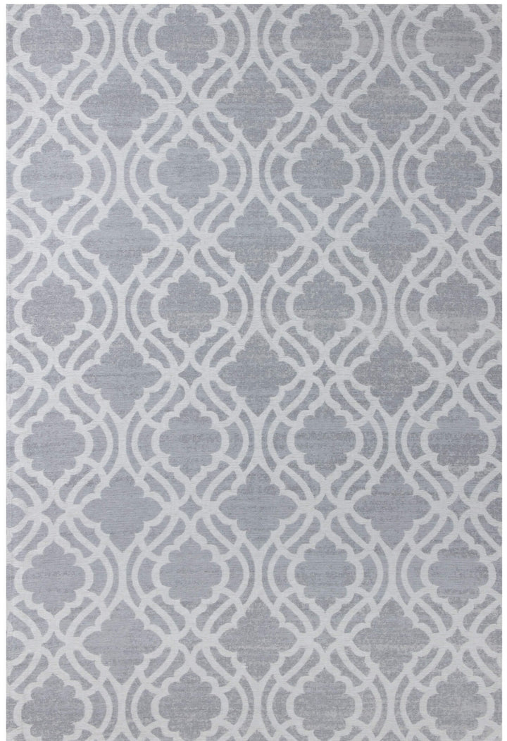 Carina Collection Modern Washable Rugs in Grey | 6901G - The Rugs