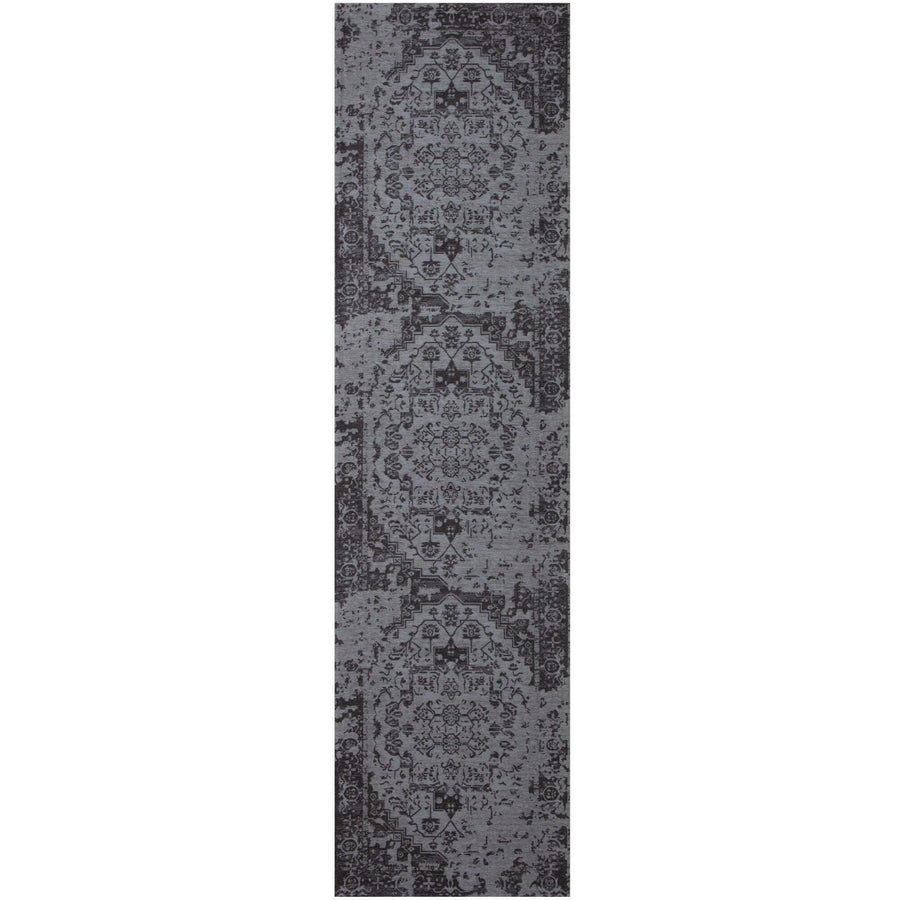 The Rugs Washable Rug - Carina Oriental Rug in Grey