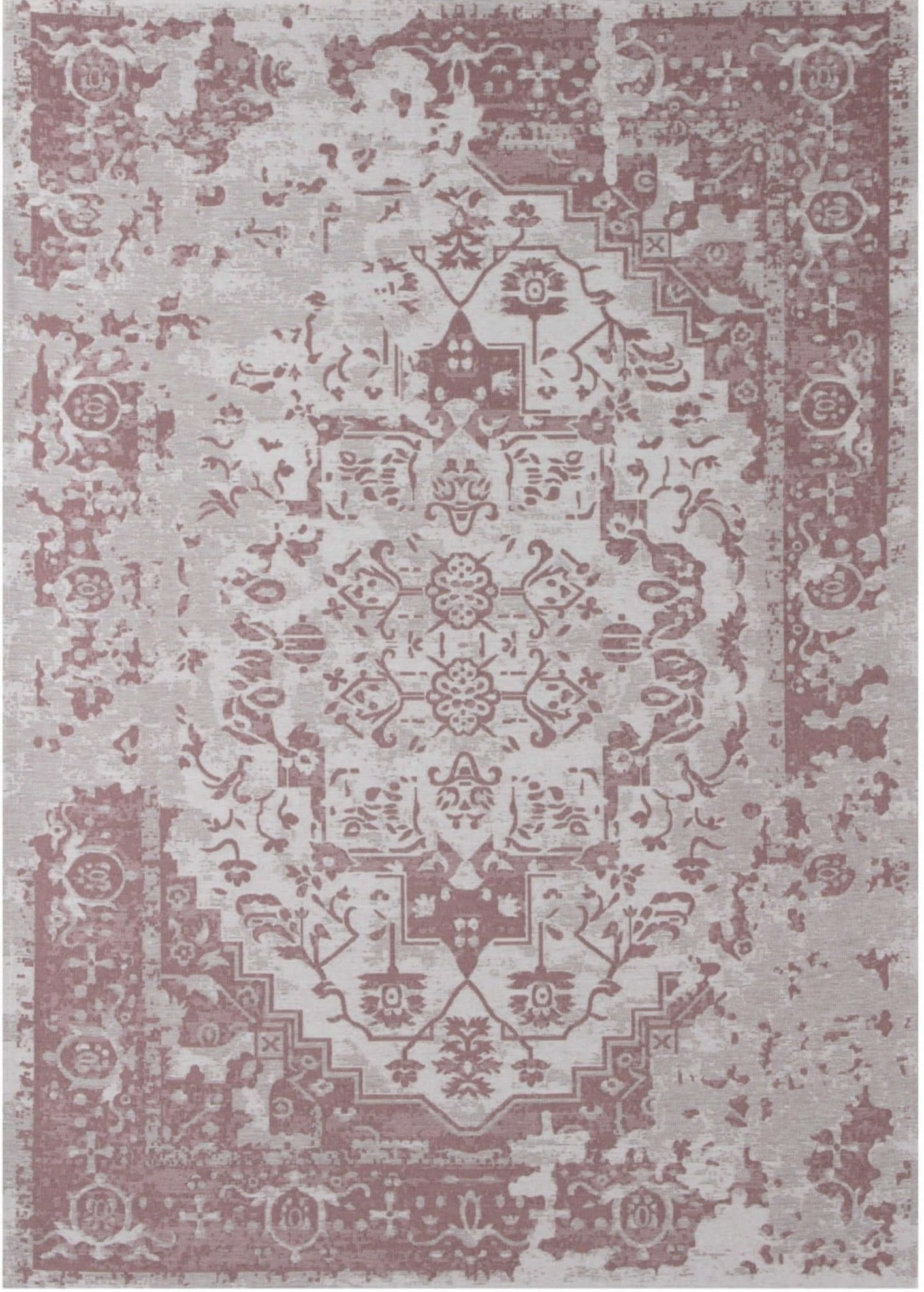 Washable Rug Carina Pink: Stylish & Easy-Care Home Decor