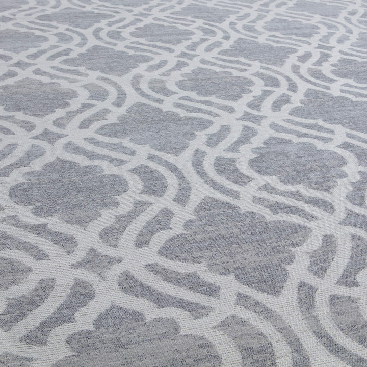 Carina Collection Modern Washable Rugs in Grey | 6901G - The Rugs