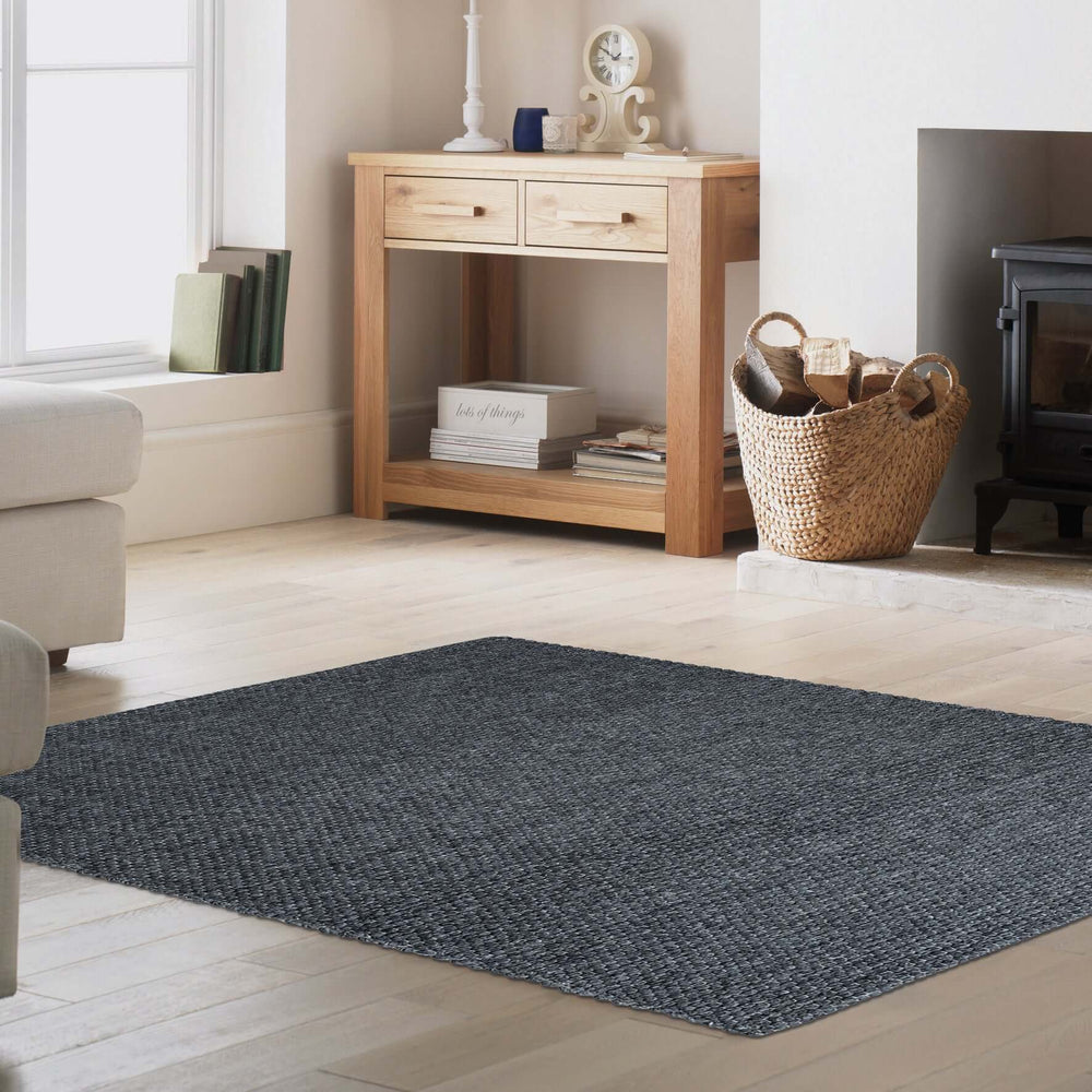 Solid Design Eco Rug | Recycled Low Pile | The Rugs