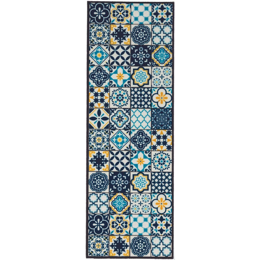 Tile Design Runner Mats | Trendy Kitchen & Hallway Rugs |