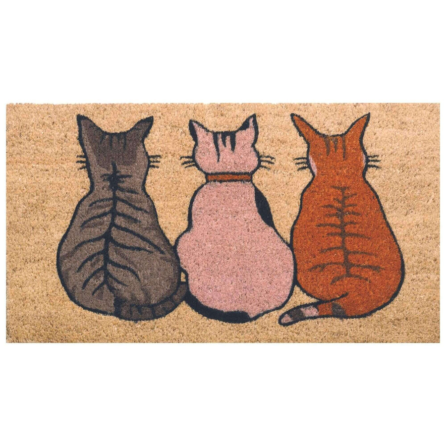 Coir Doormat Cats and Dogs