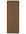 Machine Washable Design Mats: Bordered Line Brown | The Rugs