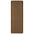Machine Washable Design Mats: Bordered Line Brown | The Rugs