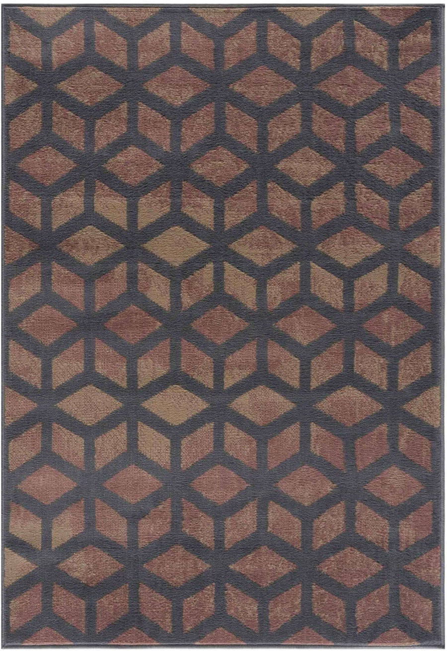 Modern Rug 3D Design in Brown for Living Room| The Rugs