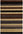 Machine Washable Stripe Design Rug in Caramel | The Rugs