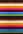 Machine Washable Stripe Design Mat Rug in Multicolour