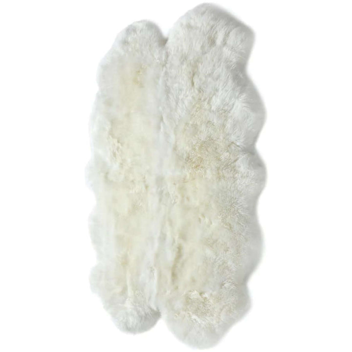 Genuine Natural Cream Sheepskin Faux Fur Rug – The Rugs