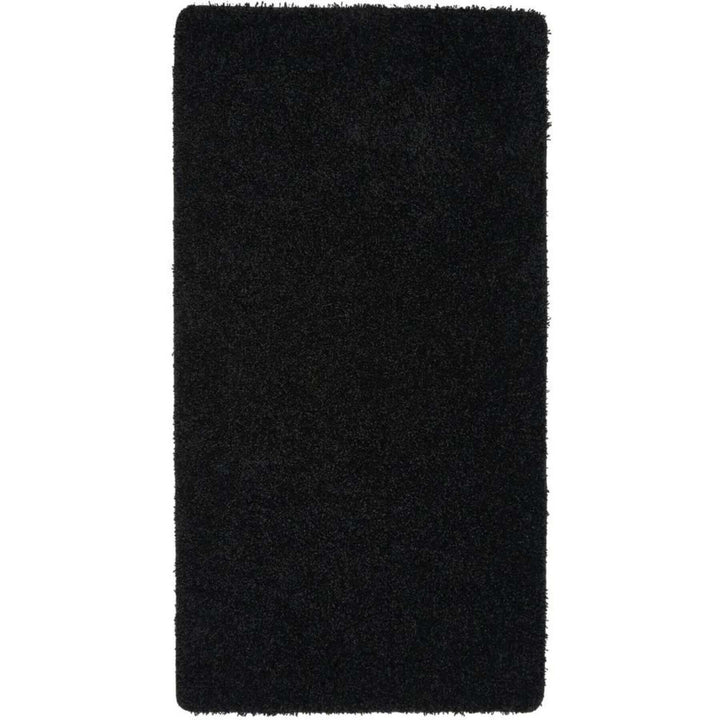 Washable Black Shaggy Rug | Luxury British Design | The Rugs