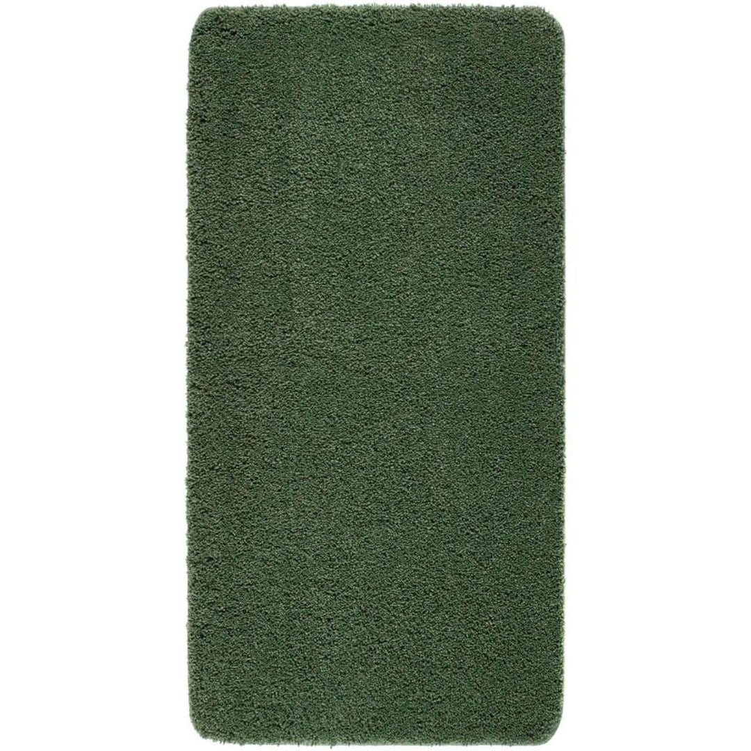 Washable Forest Green Shaggy Rug | British-Made | The Rugs