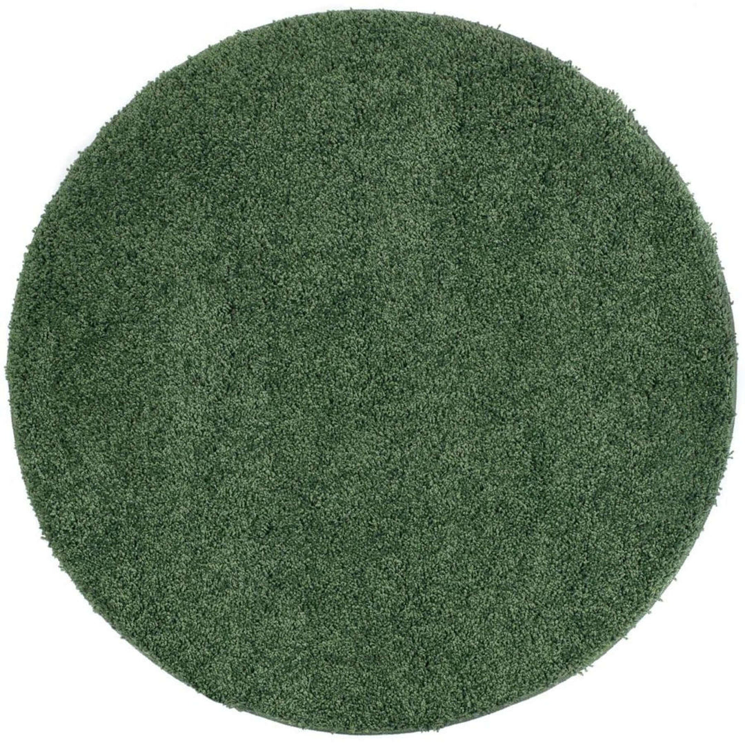 Washable Forest Green Shaggy Rug | British-Made | The Rugs