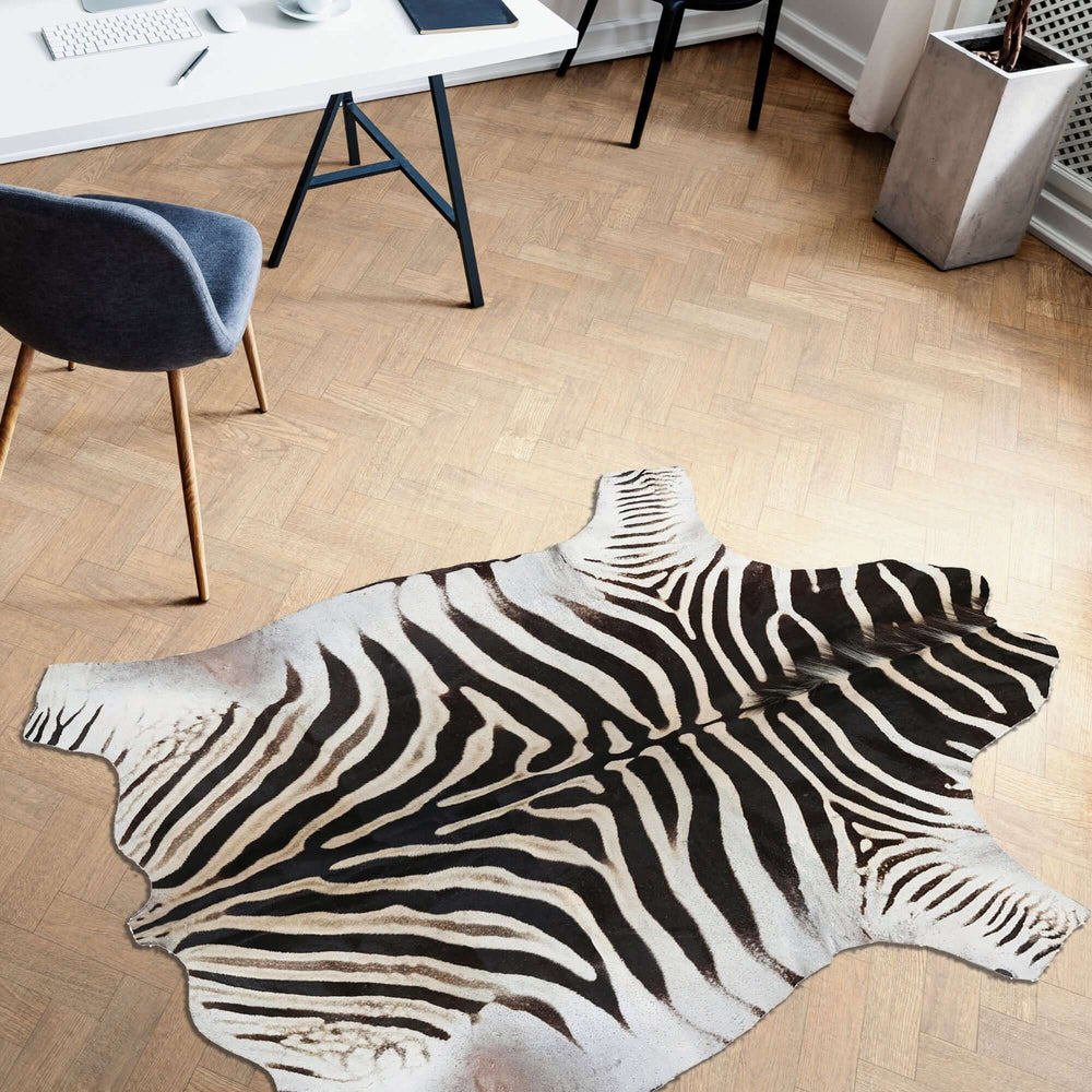 Premium Faux Hides in Grey & Brown |Luxurious Rugs |The Rugs