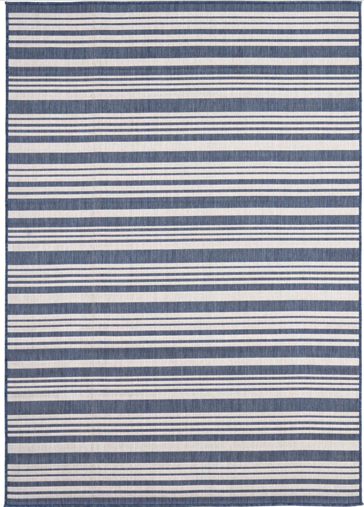 Stripe-design-blue-outdoor-rug