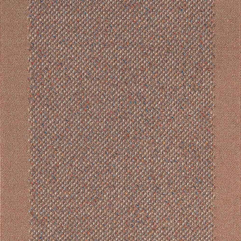 Machine Washable Designer Mats Bordered Design in Beige | The Rugs