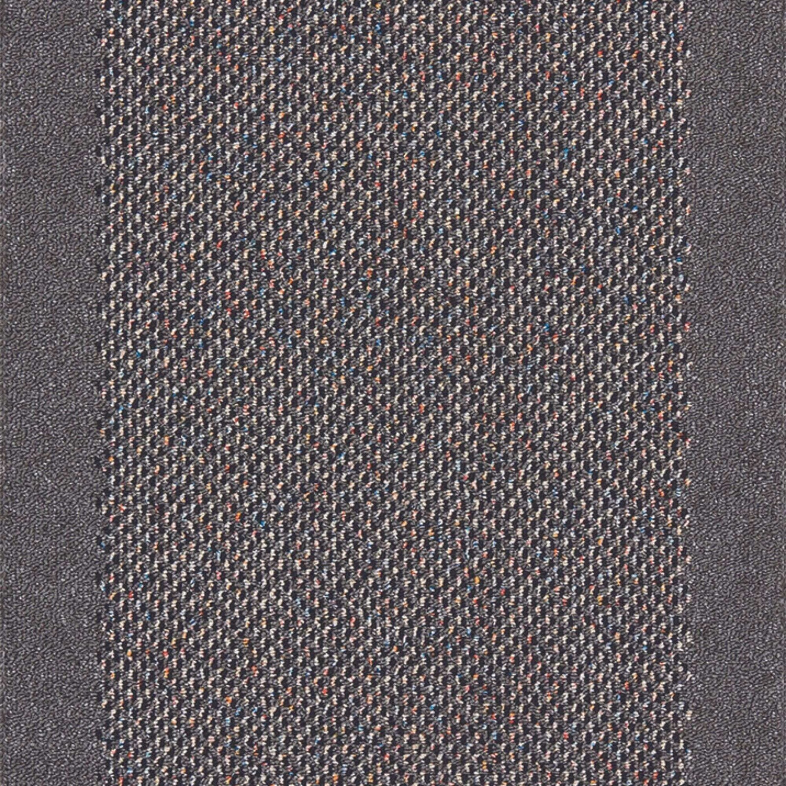 Machine Washable Designer Mats |Dark Grey Bordered |The Rugs
