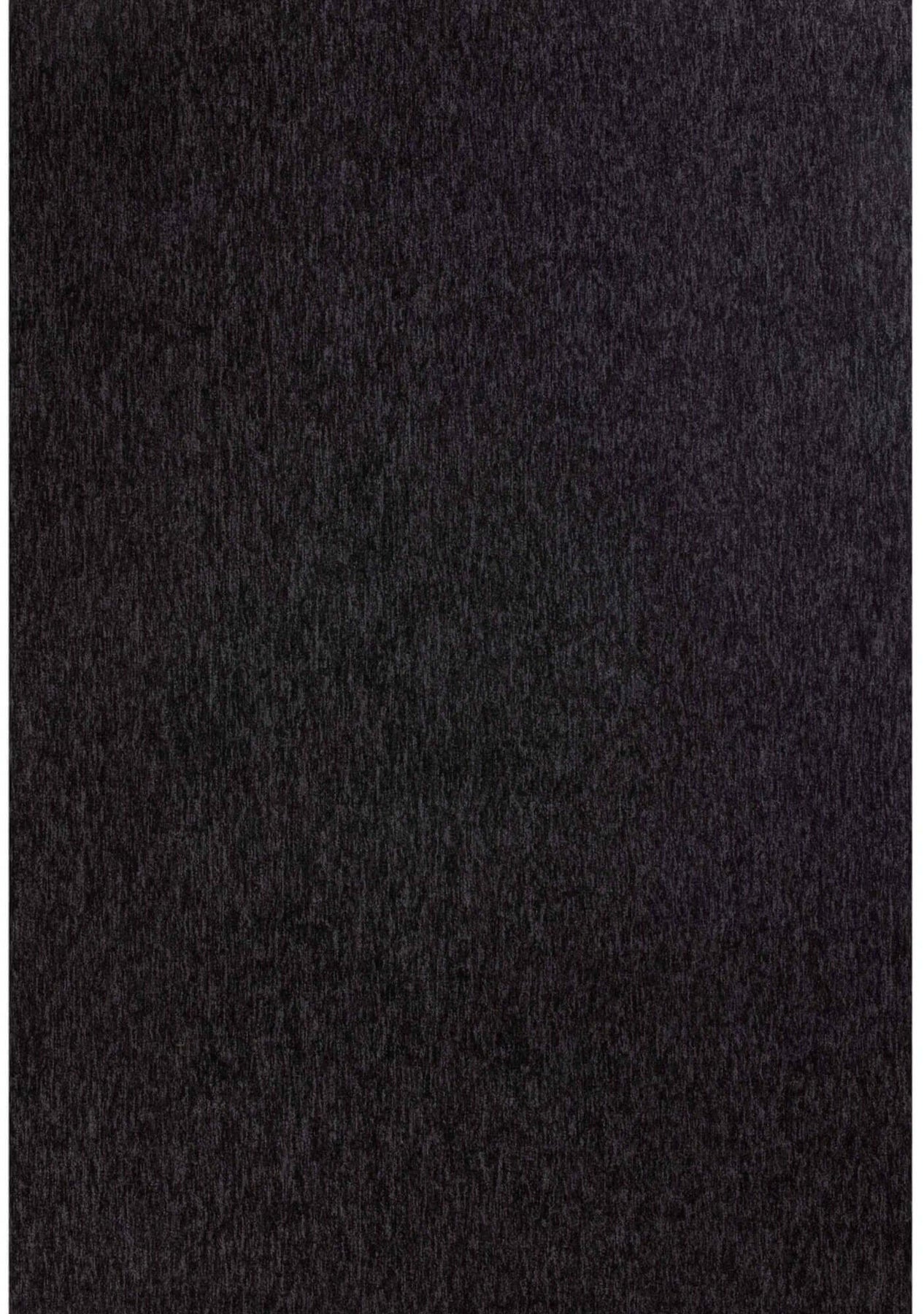 Dark Grey Low Pile Area Rug Plain Design | The Rugs