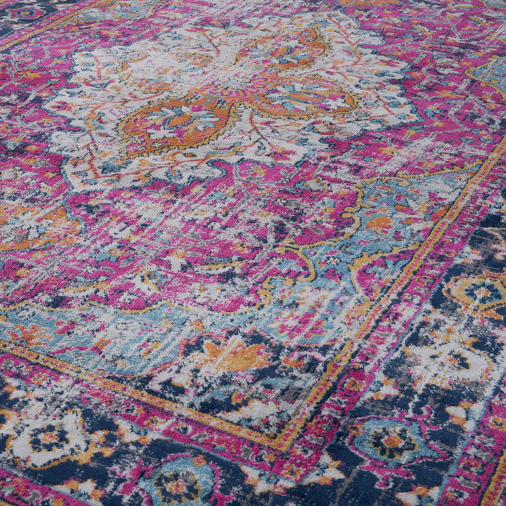 Marrakech Collection Vintage Rugs in Multicolour | 430 - The Rugs