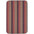 Washable Designer Mats Stripe Design in Multicolour