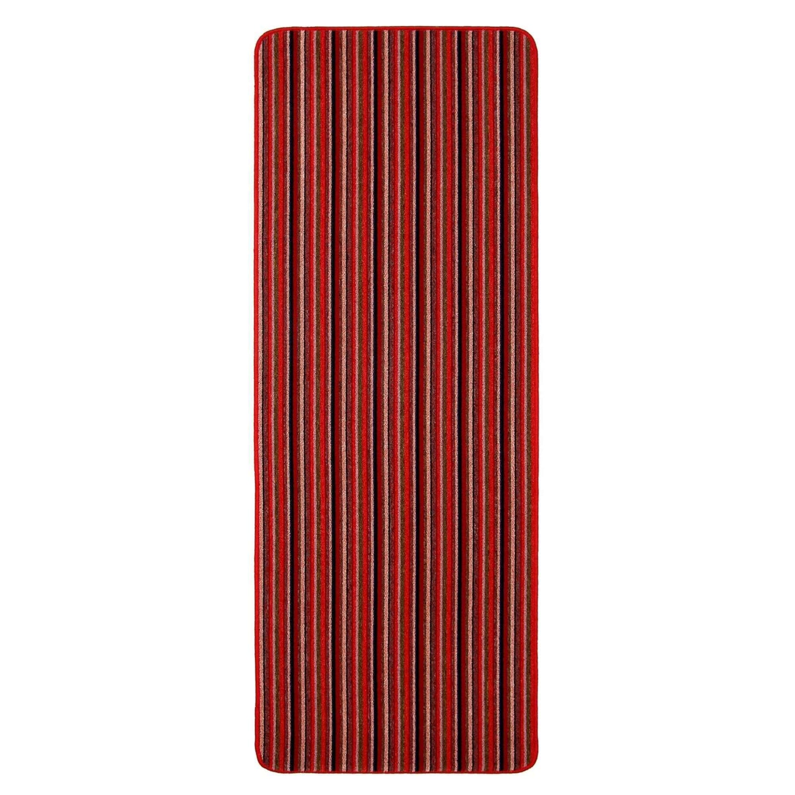 Washable Designer Mats Stripe Design in Different Colors