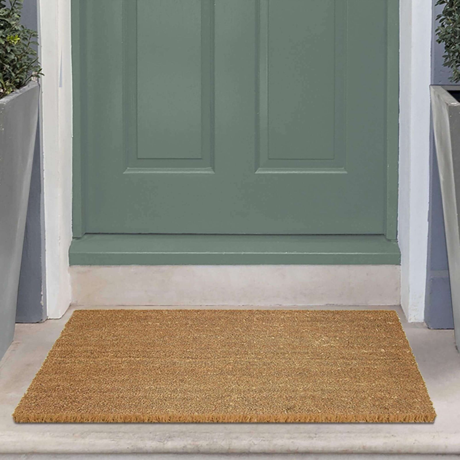 Coir Doormats Plain Design | Natural Coconut Fiber |The Rugs
