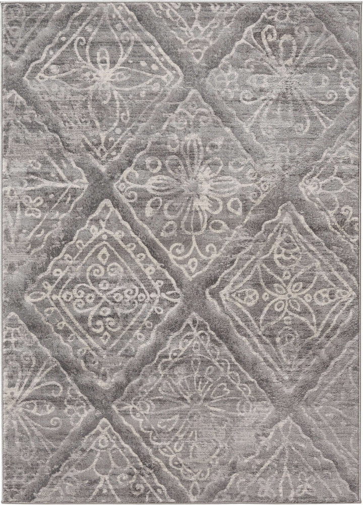 The Rugs Living Room Rug - Montana Scandinavian Design in Grey