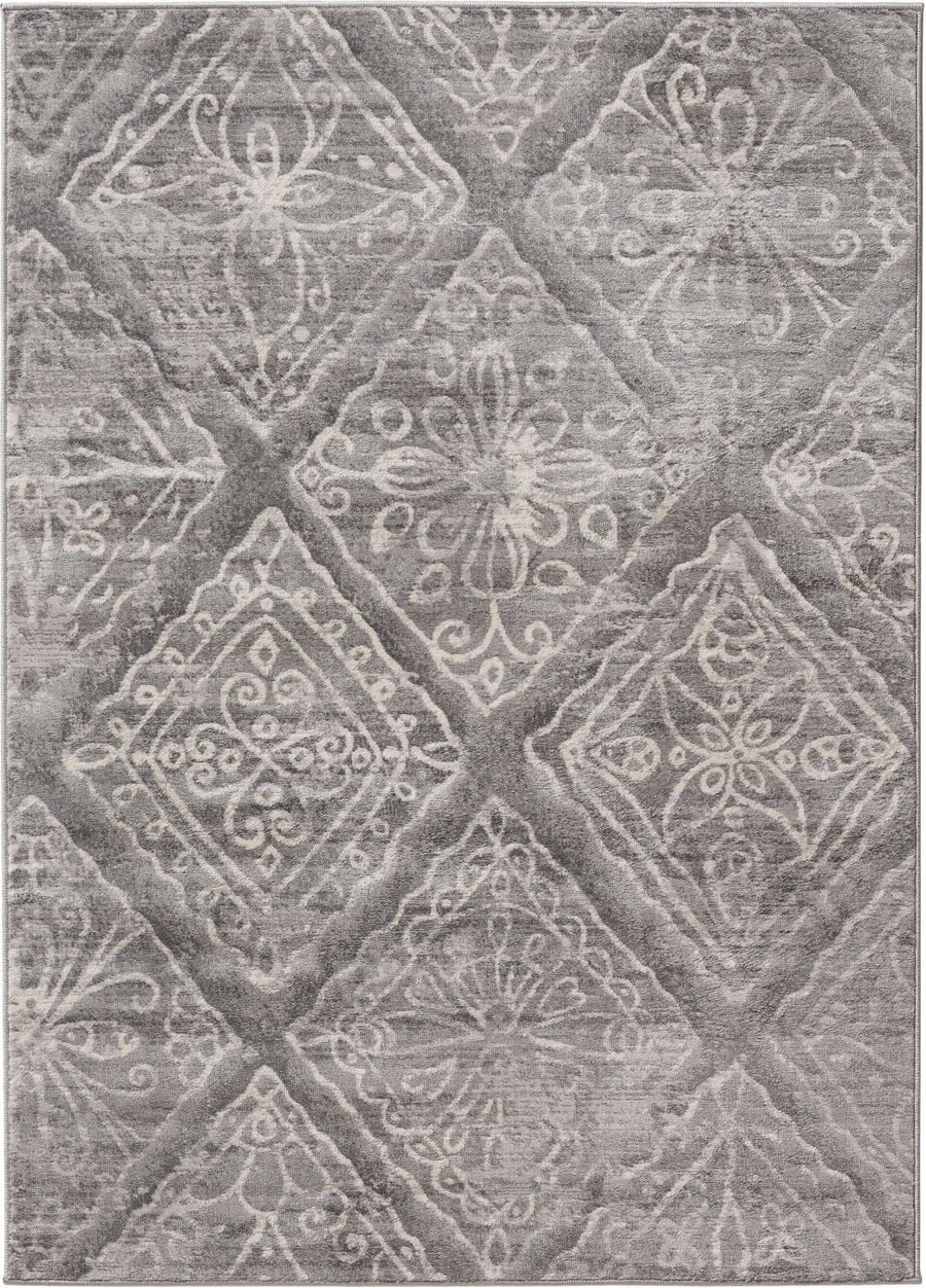 The Rugs Living Room Rug - Montana Scandinavian Design in Grey