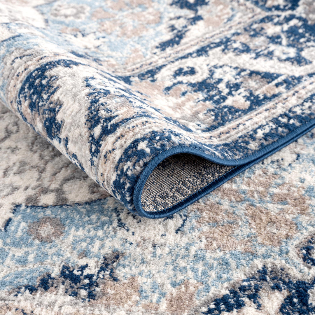 Montana Collection Oriental Rugs in Blue | 3922N - The Rugs