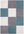 Geometric Design Thick Shaggy Area Rugs Duck Egg Blue