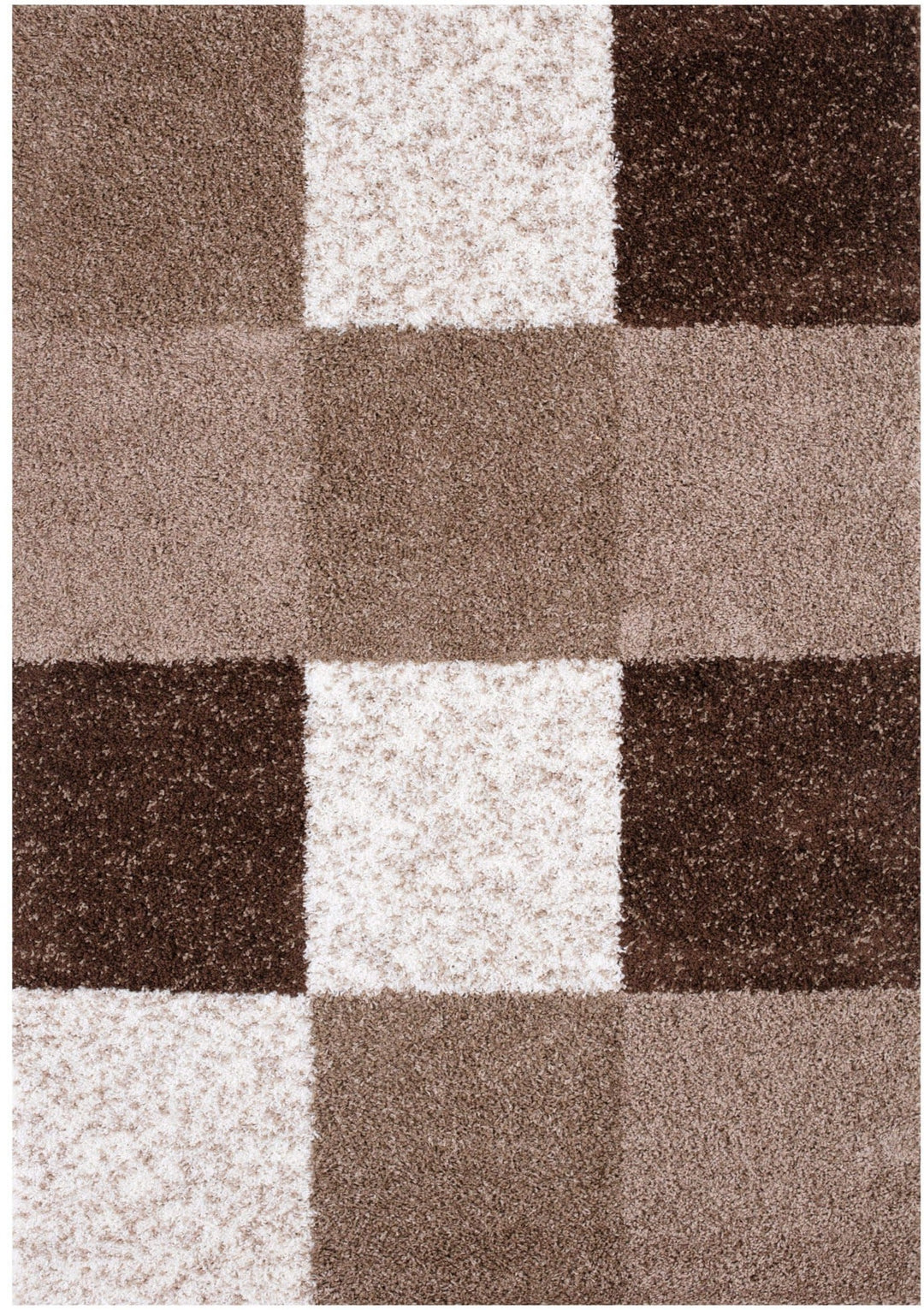 Myshaggy Collection Rugs Geometric Design | 381 Brown