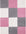 Geometric Design Thick Rugs Pink | The Rugs