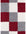 Geometric Design Thick Shaggy Area Rugs Red |Premium Quality