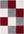 Geometric Design Thick Shaggy Area Rugs Red |Premium Quality