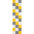 Shaggy Rug Geometric Design Yellow | The Rugs