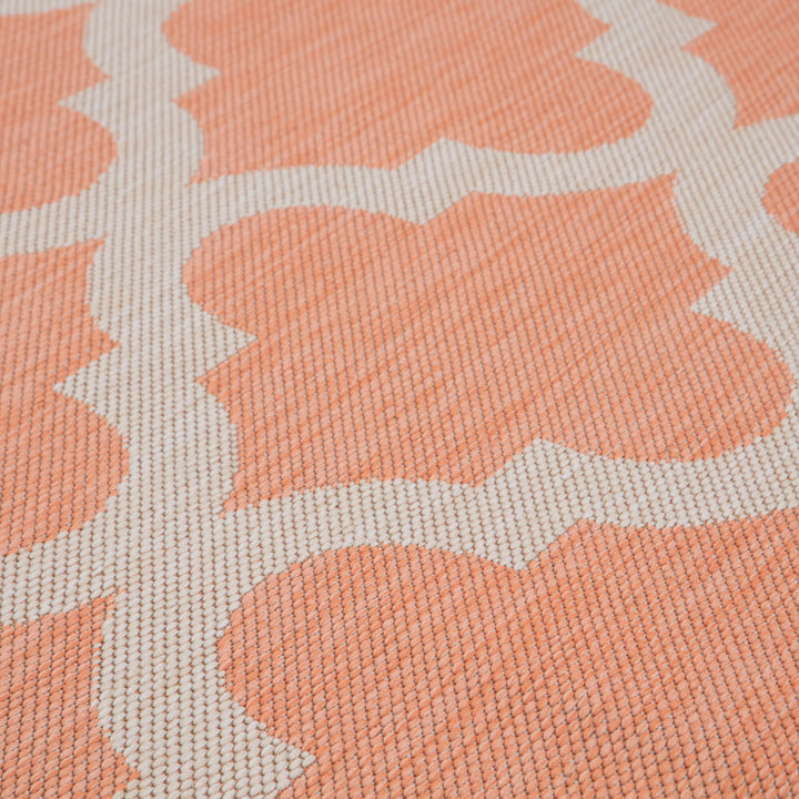 outdoor-rug-orange-trellis-design-2