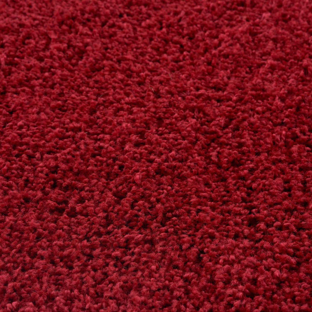 Myshaggy Collection Rugs Solid Design | Red