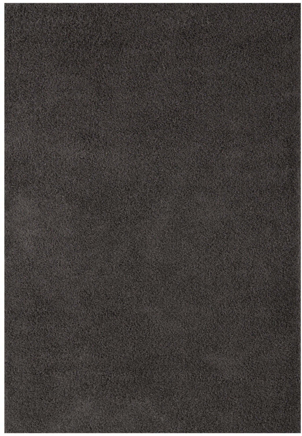 Premium Shaggy Rug Plain Dark Grey | The Rugs